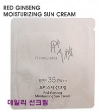 彤人秘Donginbi 保濕防曬霜 Ginseng Moisturizing Sun Cream 1ml