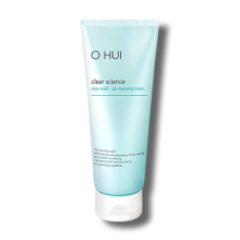 OHUI Clear Science Easy Wash-up Cleansing Cream 歐蕙 卸妝潔面二合一清潔啫喱 200ml