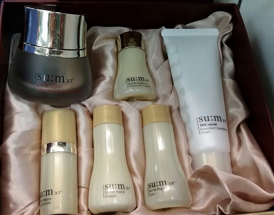 su:m37 secret programming eye cream set 魔法眼霜套装 2016-1月